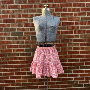 Pink Daisy Skirt